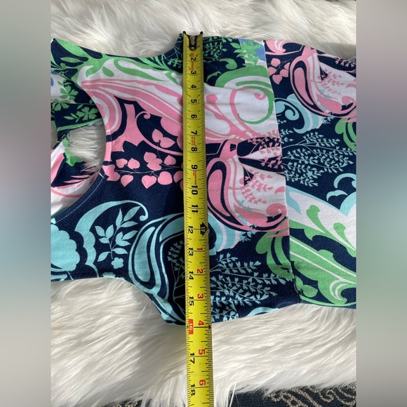 Talbots Multicolor Sleeveless Paisley Print Twist Back Maxi Dress, size small - Picture 9 of 11